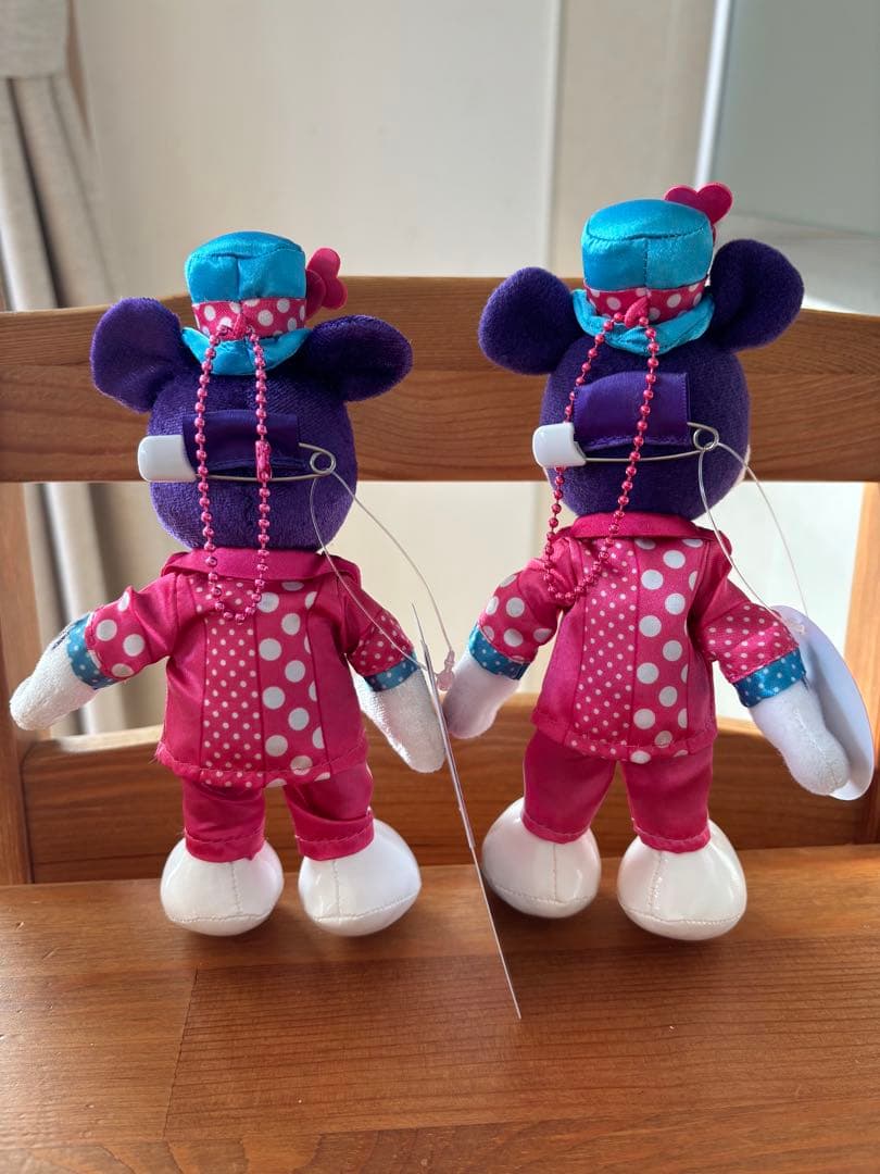 ディズニーパルパルーザ.ぬいぐるみバッジミッキー2024.2026 2セット