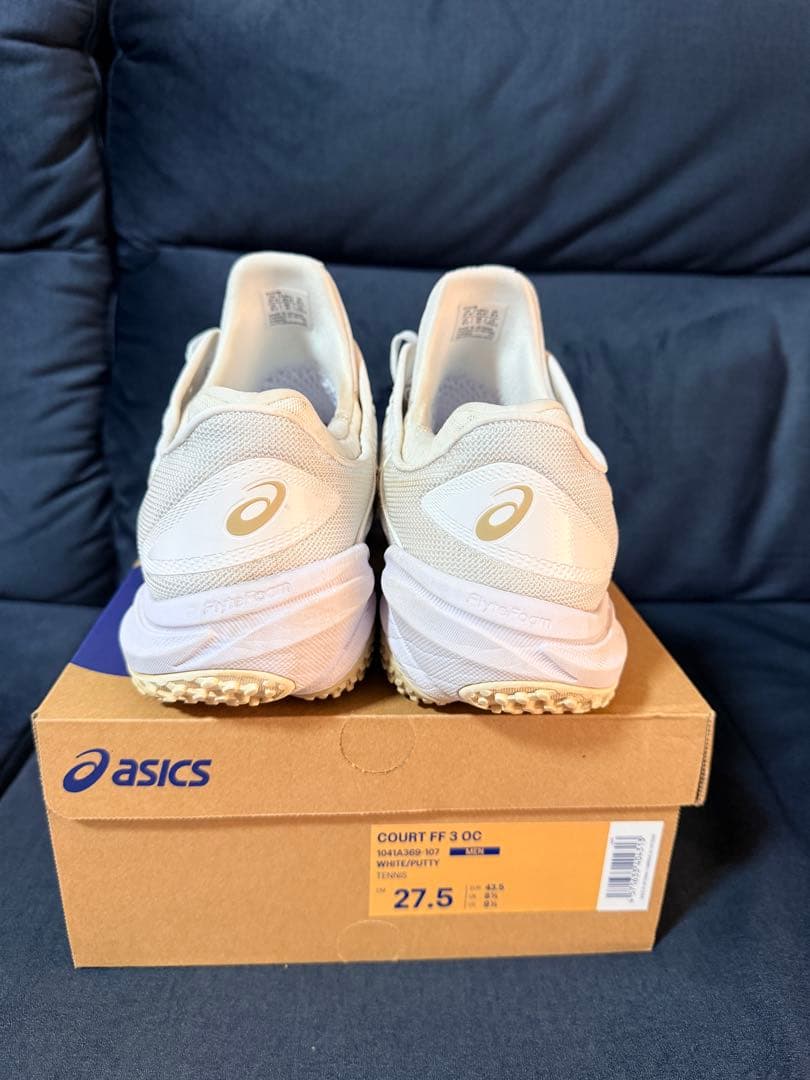 【極美品】一度のみ試履　asics court FF3 OC