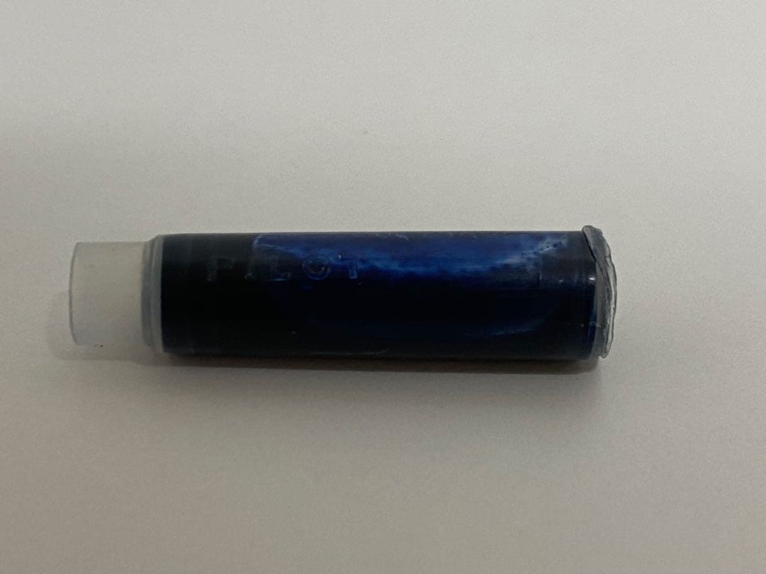 PILOT パイロットキャップレス　ノック式　万年筆　ペン先14K インク付き