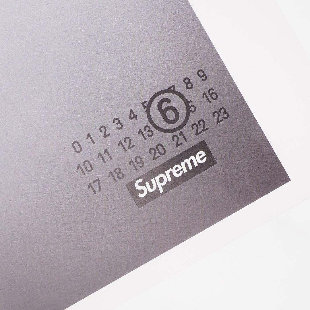 Supreme x MM6 Maison Margielaポスター