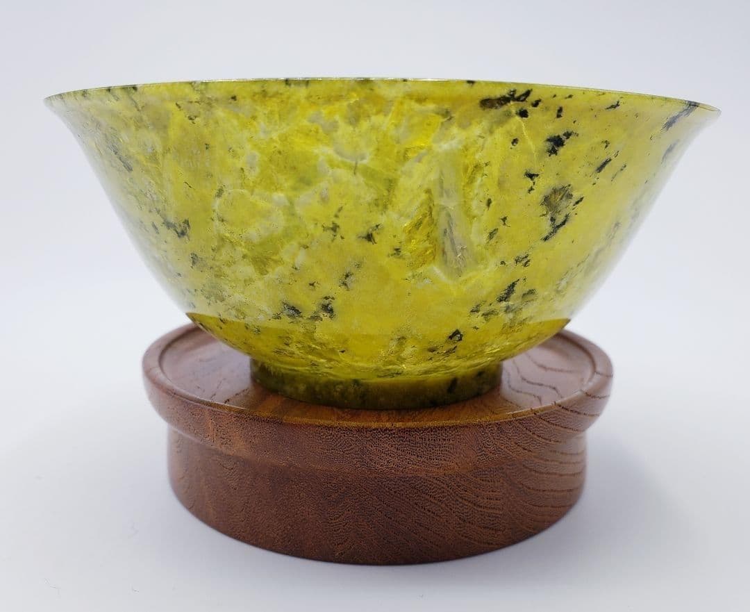 碧玉 茶碗 翠玉 抹茶碗 飯碗 翡翠