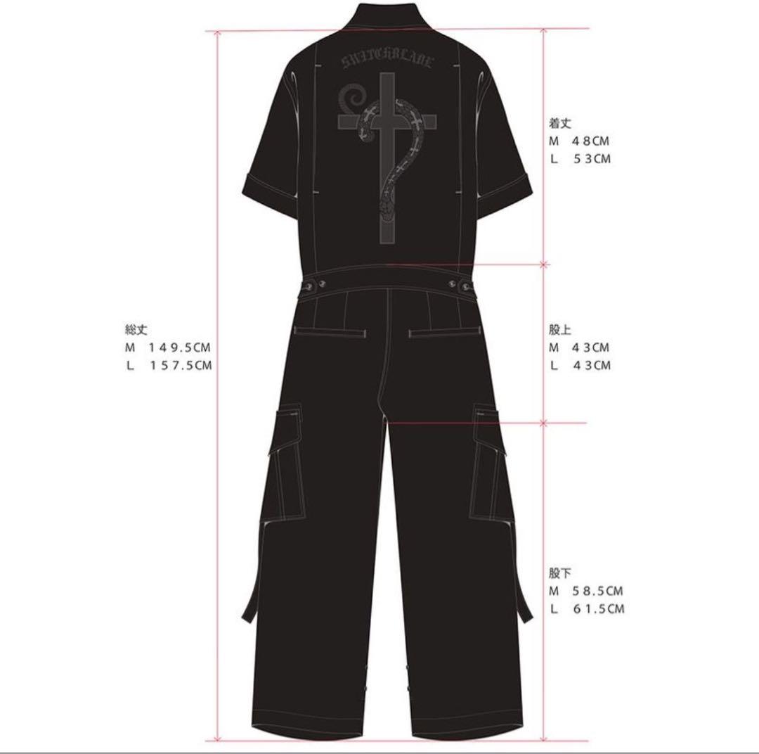 HYDE スイッチブレード　バックル　ジャンプスーツ　SWITCHBLADE　Ｌ