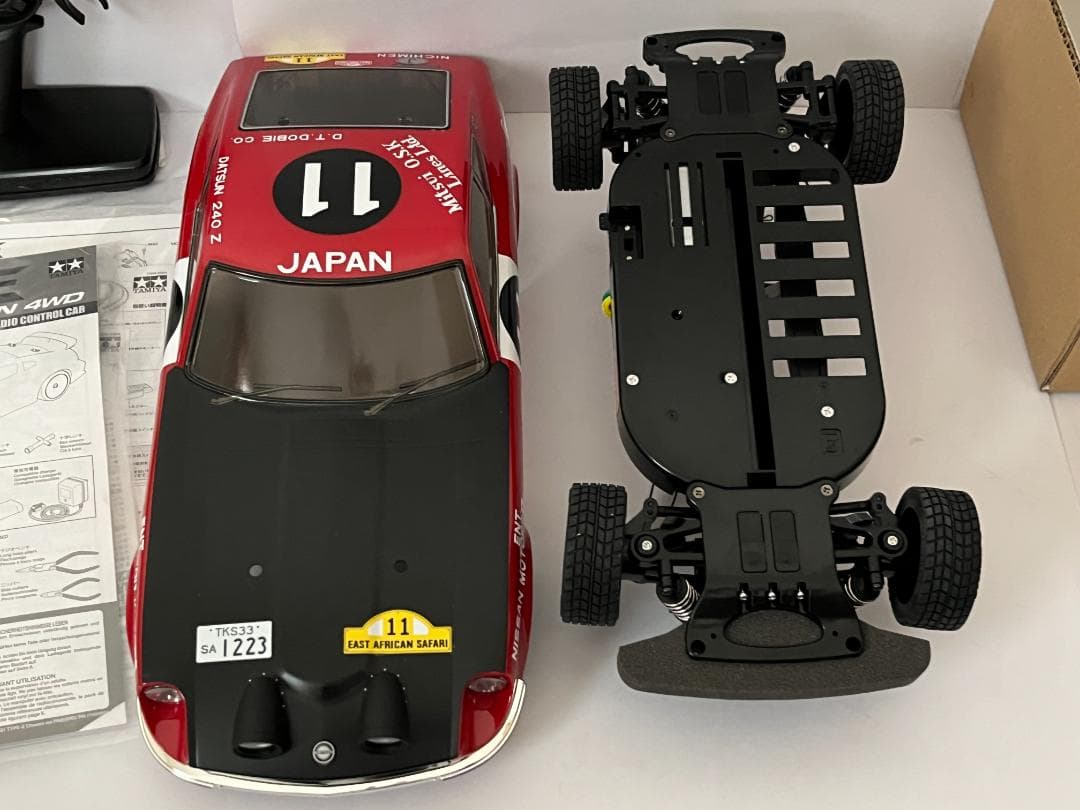 タミヤ 1/10 XB PRO DATSUN 240Z RALLY TT-01E
