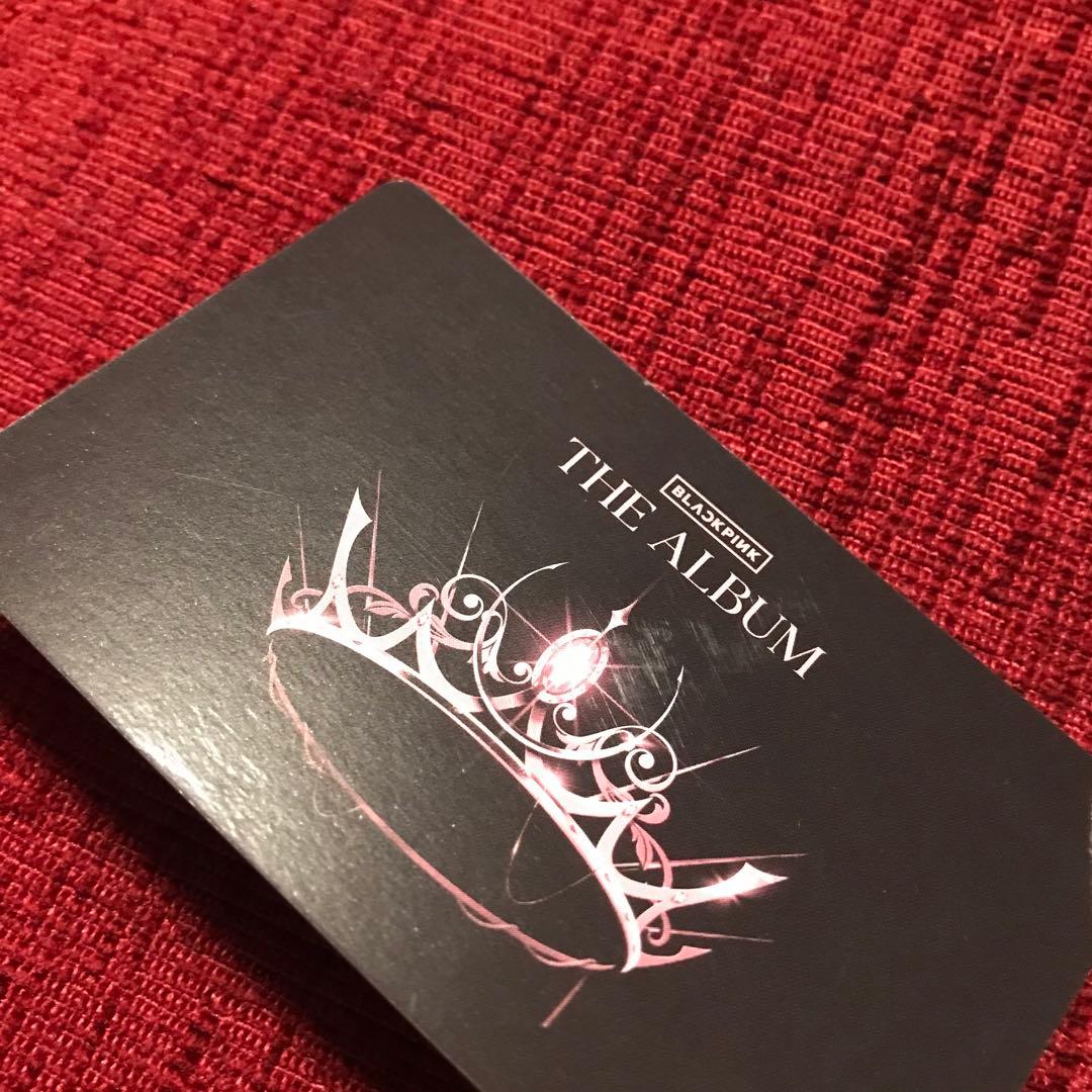 Blackpink ジス　トレカ　ユニバ　特典　ALBUM ②