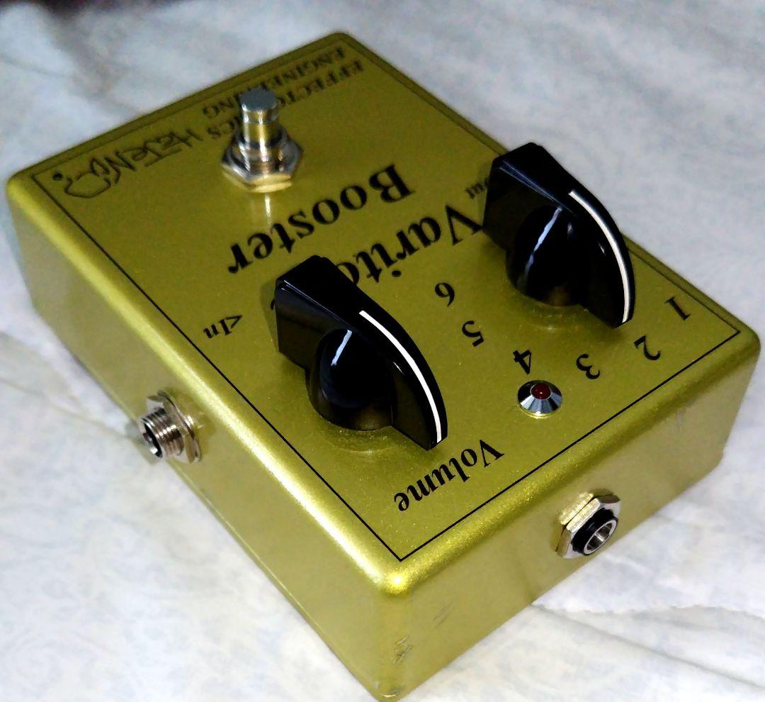 Varitone Booster ギターエフェクター　　（箱鳴りを再現）