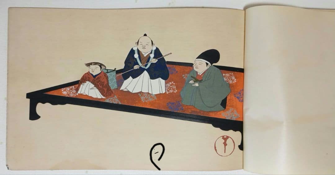 琳派神坂雪佳の稀版画図案画帖ちく佐（弐)図案版画12図柄揃い明治34年出版