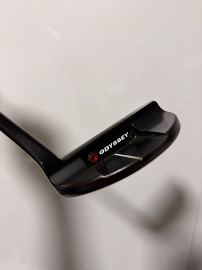 ODYSSEY ブラック パター ホワイトフェース