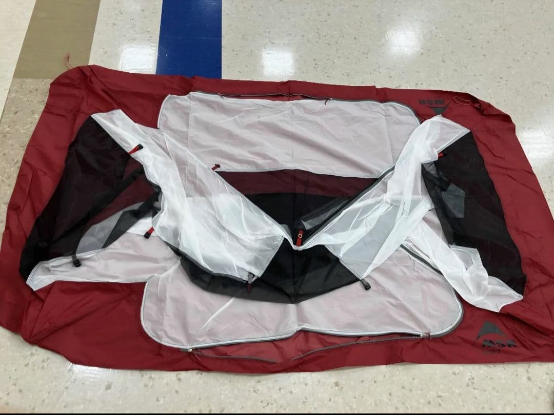 気まぐれセール！ MSR ELIXIR 2人用テント