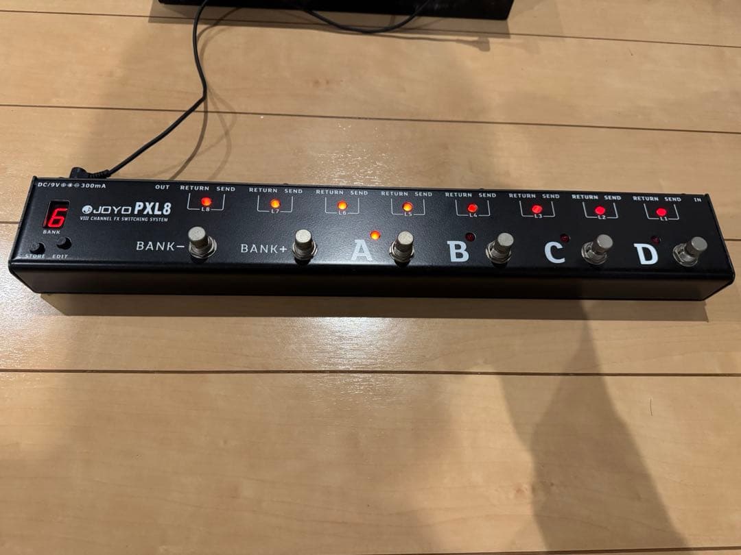 最終値下げ JOYO PXL8 プログラマブル スイッチャー