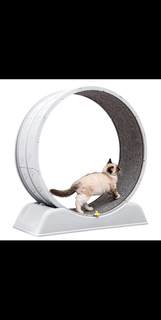 m*6様 キャットホイール 大 グレー 滑り止め付き