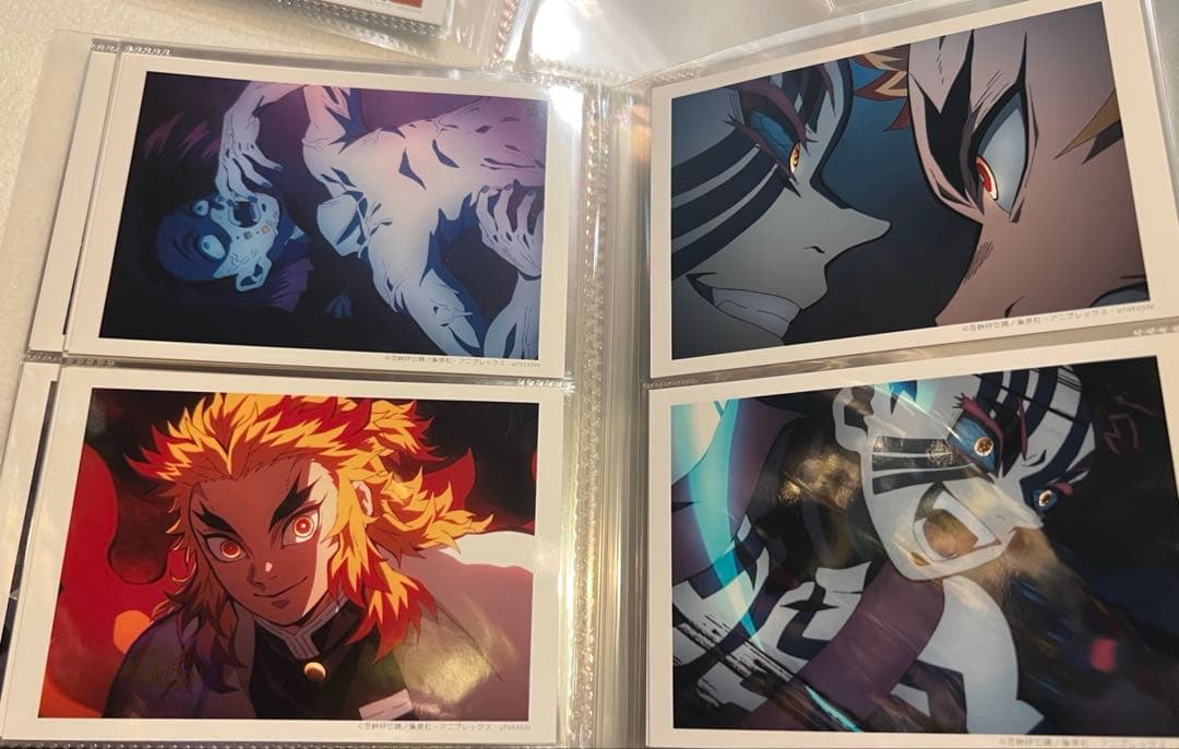 鬼滅の刃 場面写ブロマイド 6話 8枚セット