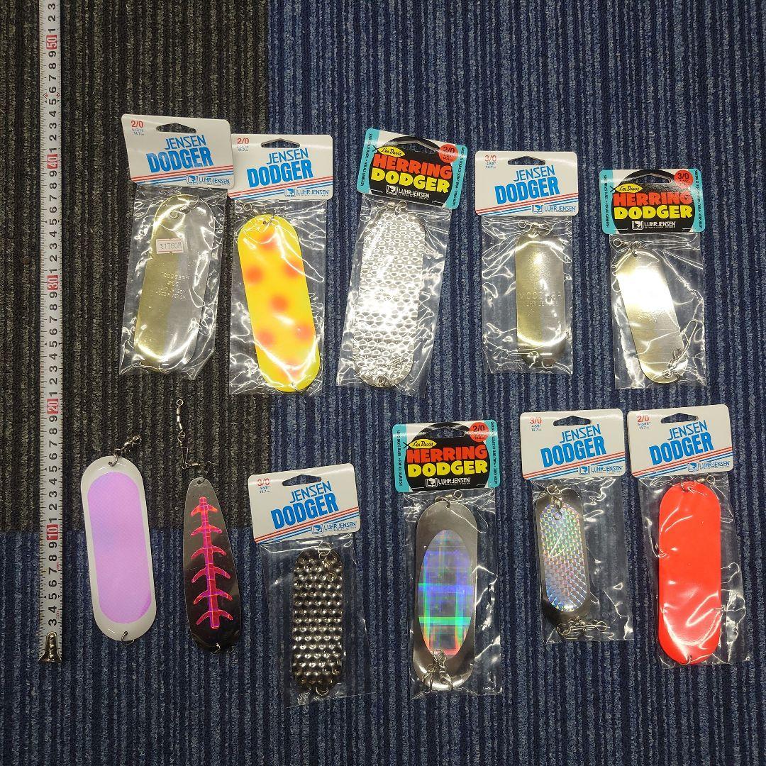 ビワマス　レイクトローリング　ドジャー　セット