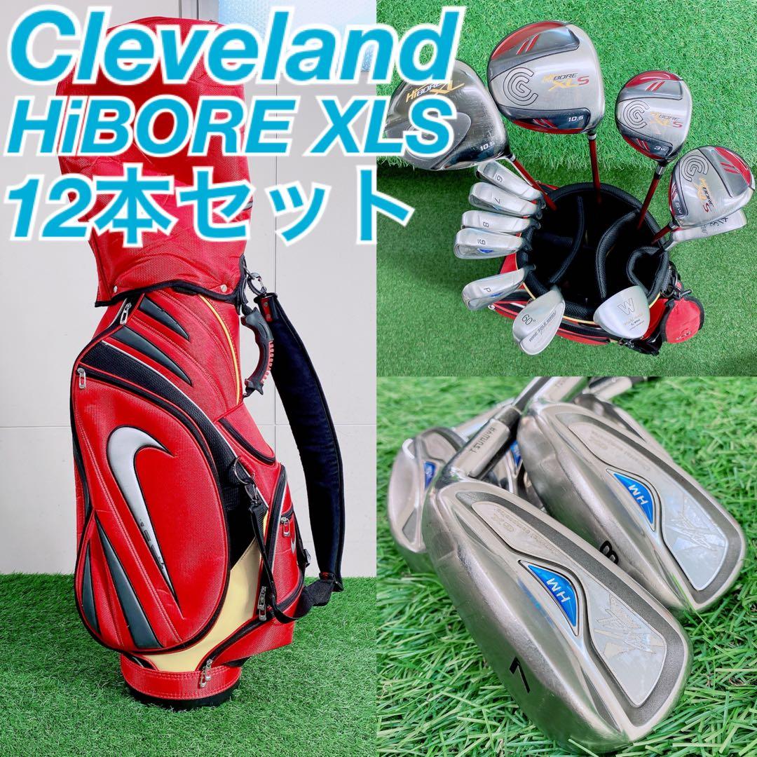クリーブランド　XLS ツルヤ　ゴルフクラブ　メンズセット　初心者 N2093