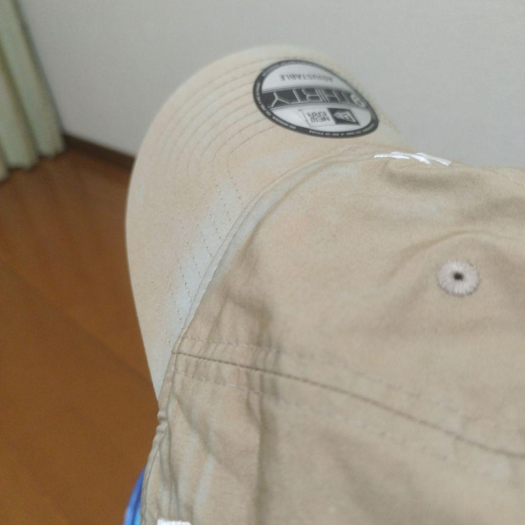 フェードあり　ニューエラ　ヤンキース　ベージュ　9THIRTY