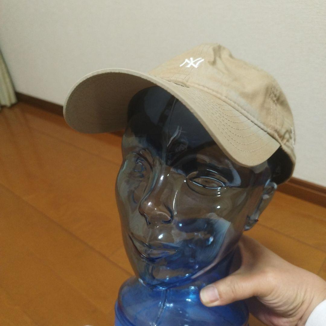 フェードあり　ニューエラ　ヤンキース　ベージュ　9THIRTY