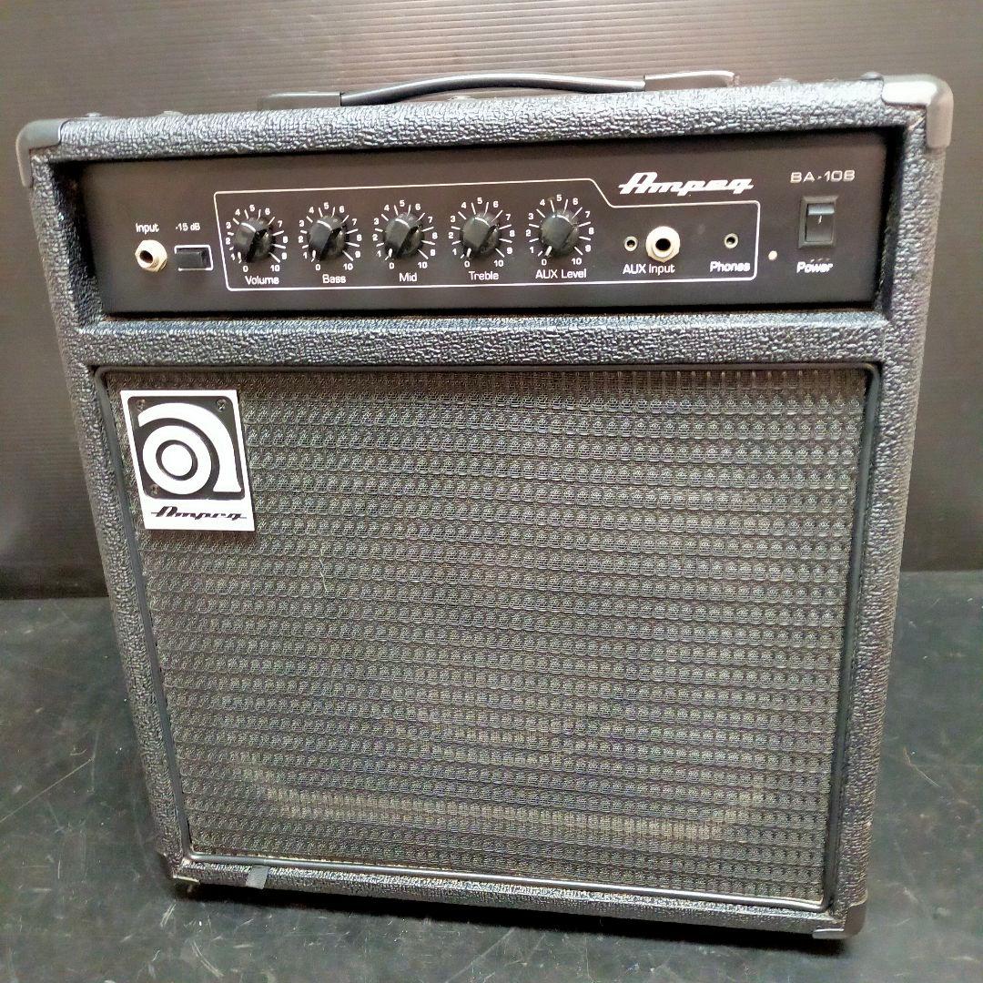 Ampeg BA-108 v2 ベース用アンプ　通電確認済み　電源コード有り
