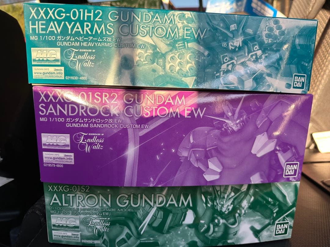 mg サンドロック改　EW、ヘビーアームズ改　EW、アルトロン