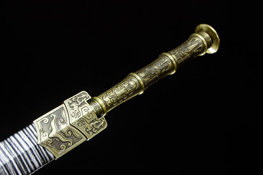 武儀漢剣-高性能マンガン鋼 古兵器 武具　刀装具　日本刀　模造刀 居合刀