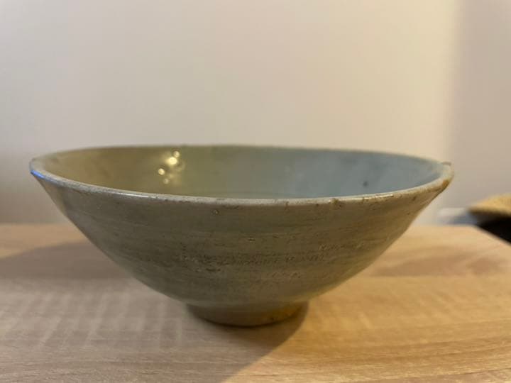 戦前中国 天竜寺青磁茶碗 茶道具