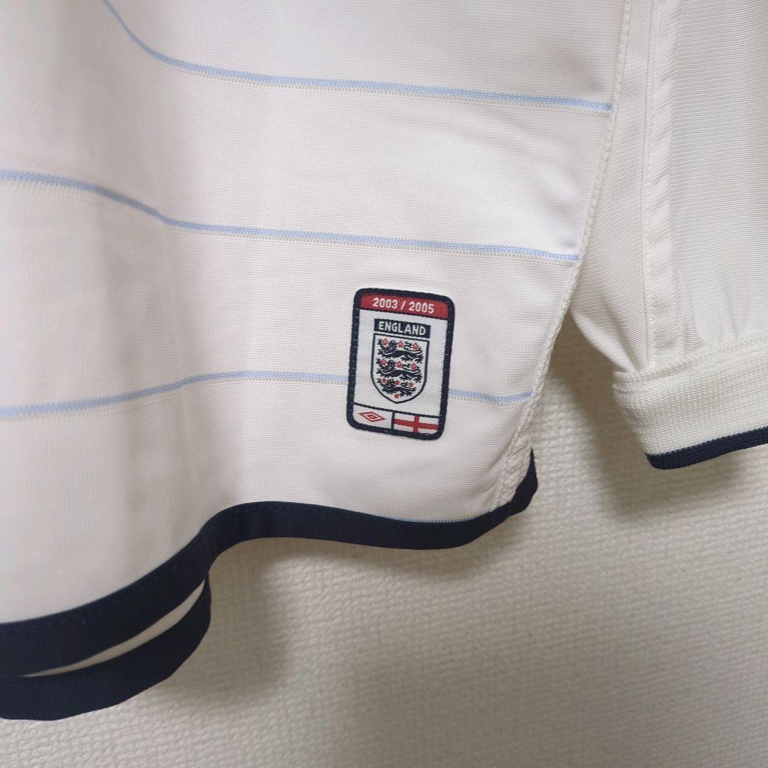 激レア アンブロ ゲームシャツ リバーシブル ユニ イングランド 03-05