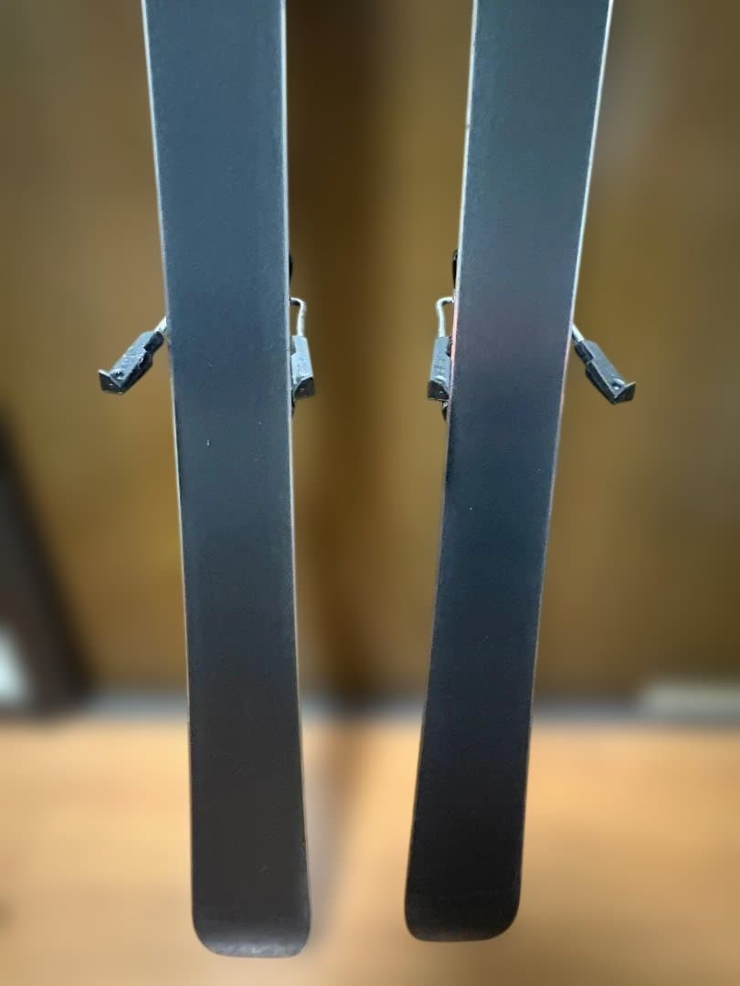 Salomon 24r power 162cm スキー板 サロモン ストック付き