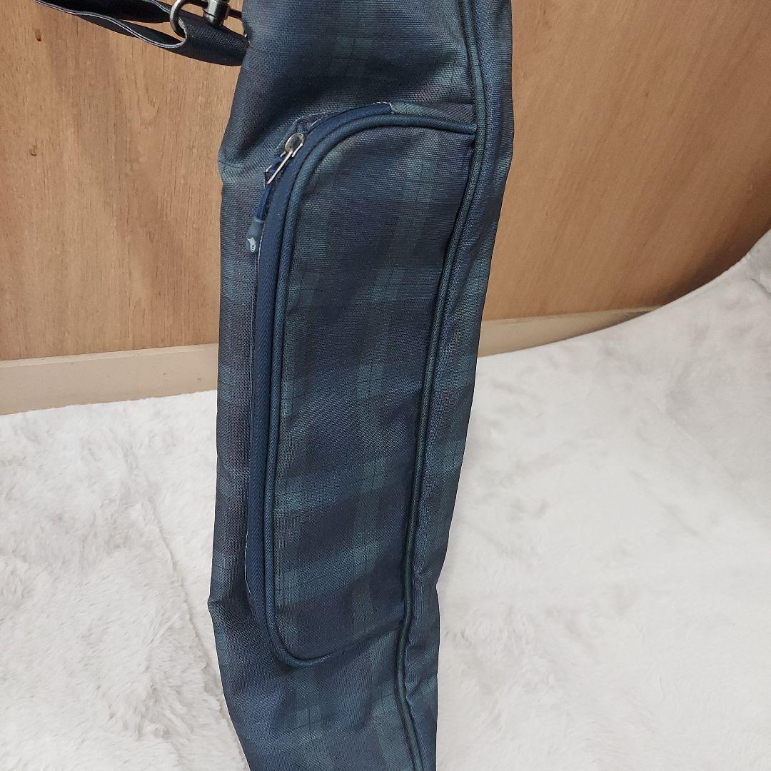 極美品〈BEAMS GOLF〉クラブケース ネイビー チェック柄