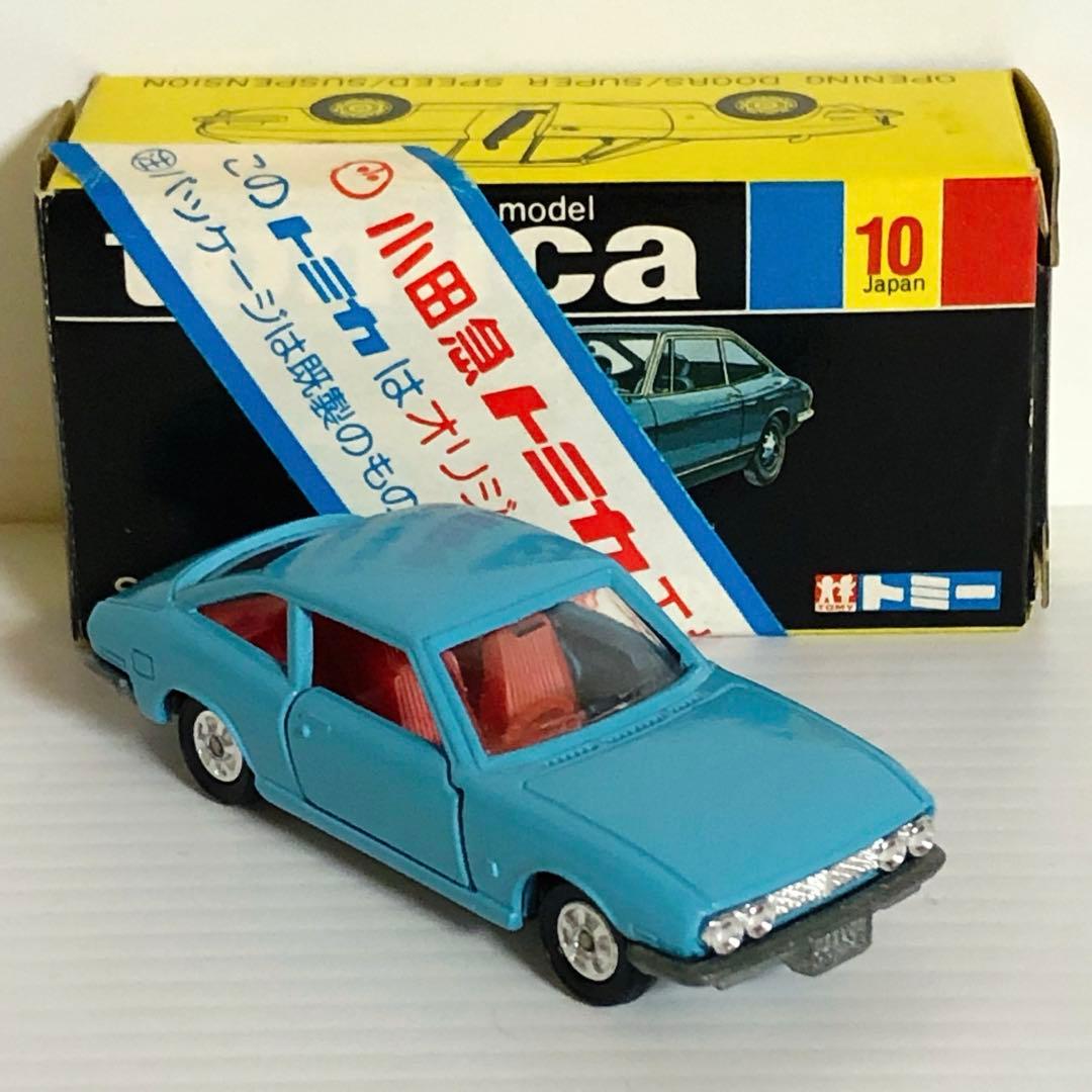 トミカ黒箱　No.10 いすゞ117クーペ1800XE (小田急特注)