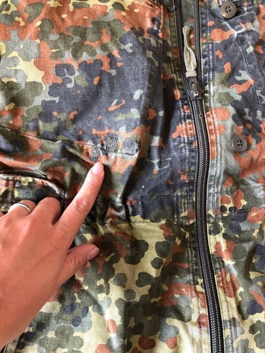 ドイツ軍服　本物[戦車の運転手のユニフォーム]