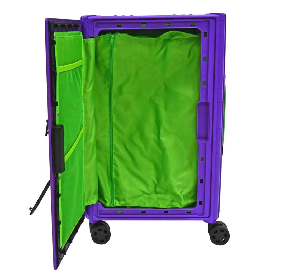 エヴァンゲリオンAT.FIELDコラボバージョン折り畳みキャリーケース　レッド