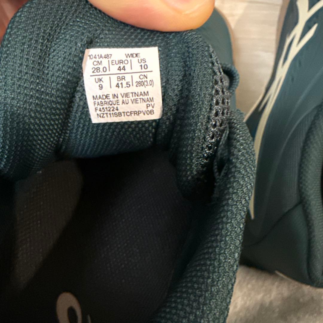 ASICS テニスシューズGEL-RESOLUTION X(オールコート)28