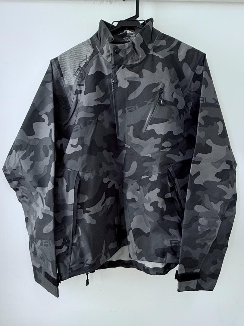 超美品 サイズS RLX GOLF レイン セットアップ カモ 希少 日本未発売