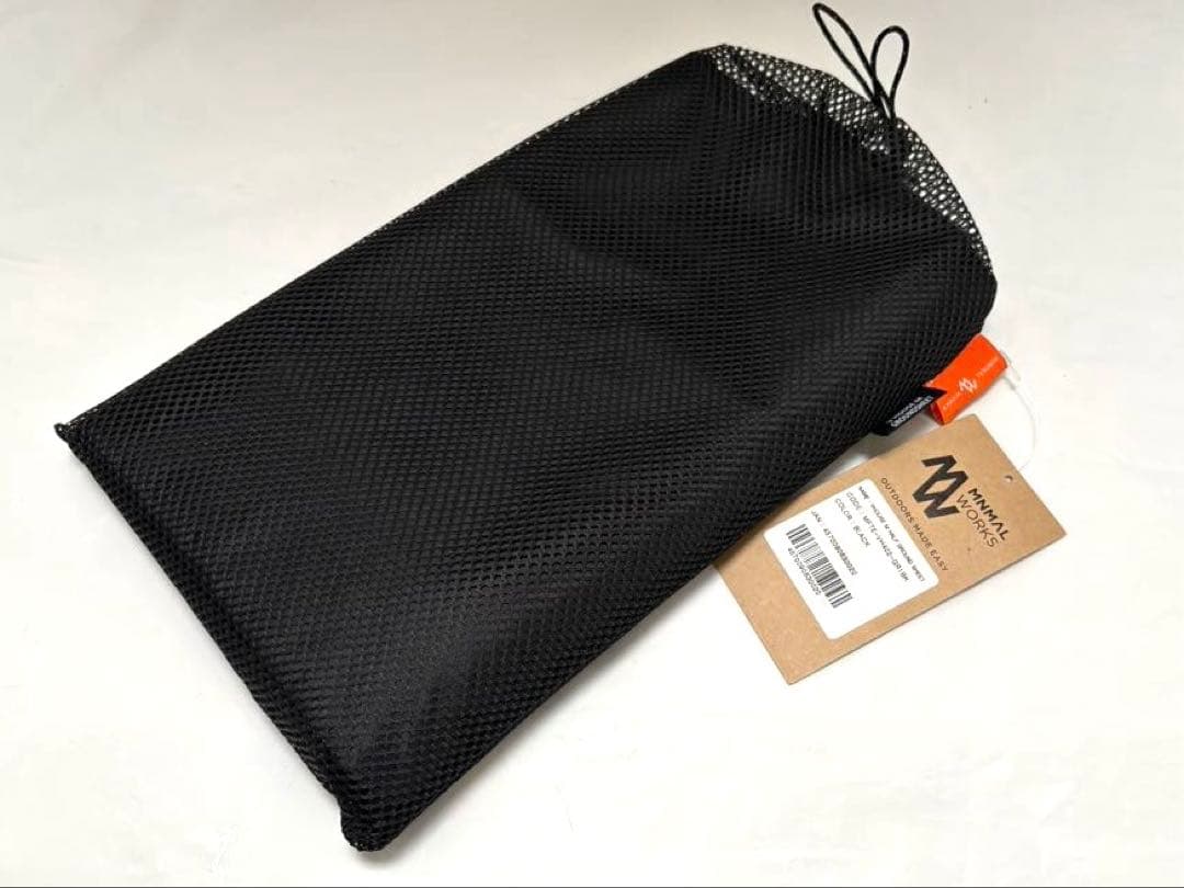 MNMAL WORKS V HOUSE M ハーフグランドシート ブラック