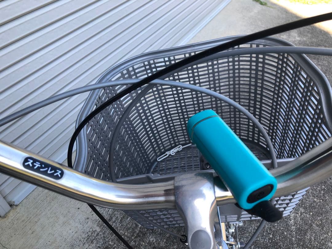 年末お値引き　引取り限定　レックス3輪シティサイクル グレー　20/16