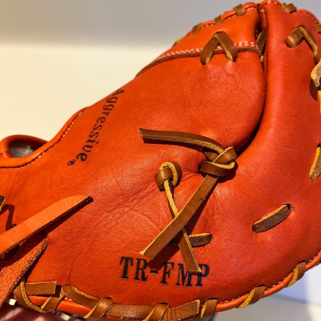 スラッガー Aggressive オレンジ 硬式グローブ