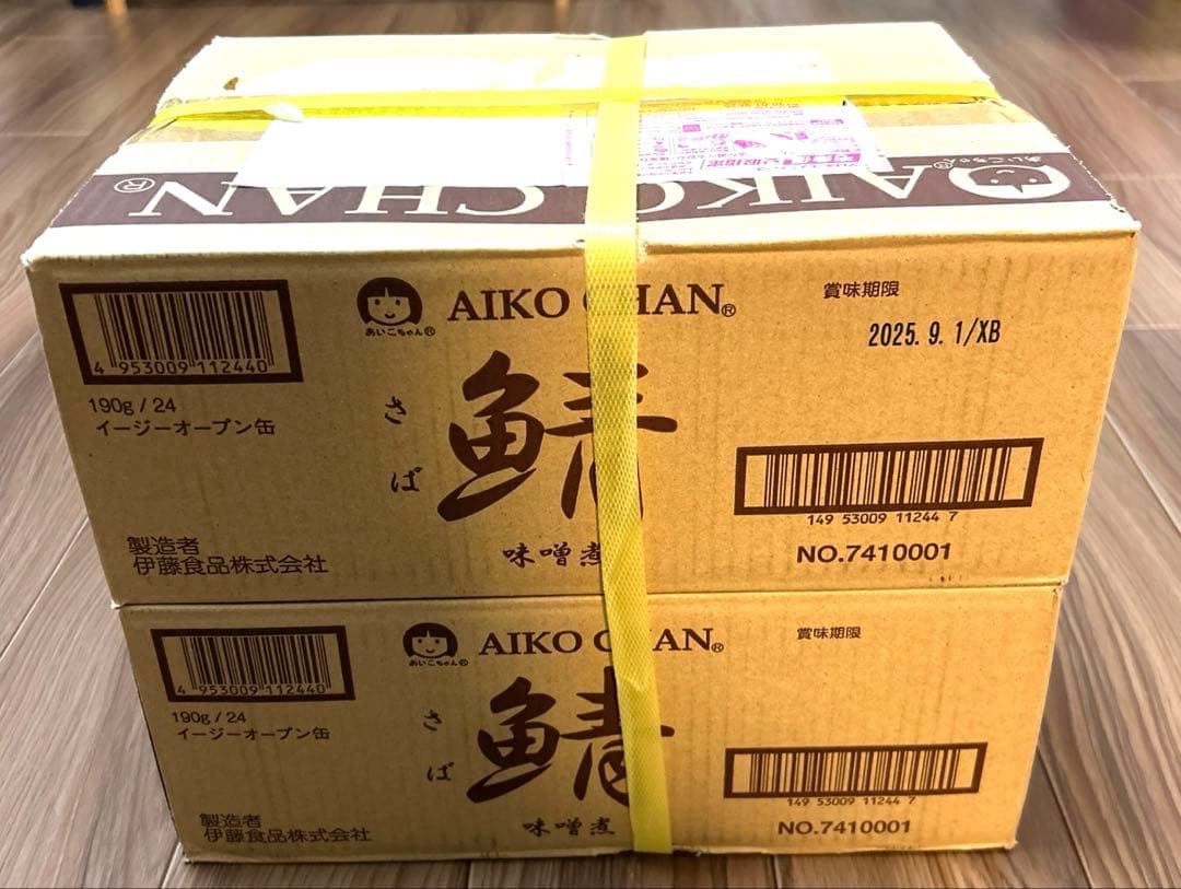 あいこちゃん　鯖　味噌煮　缶詰