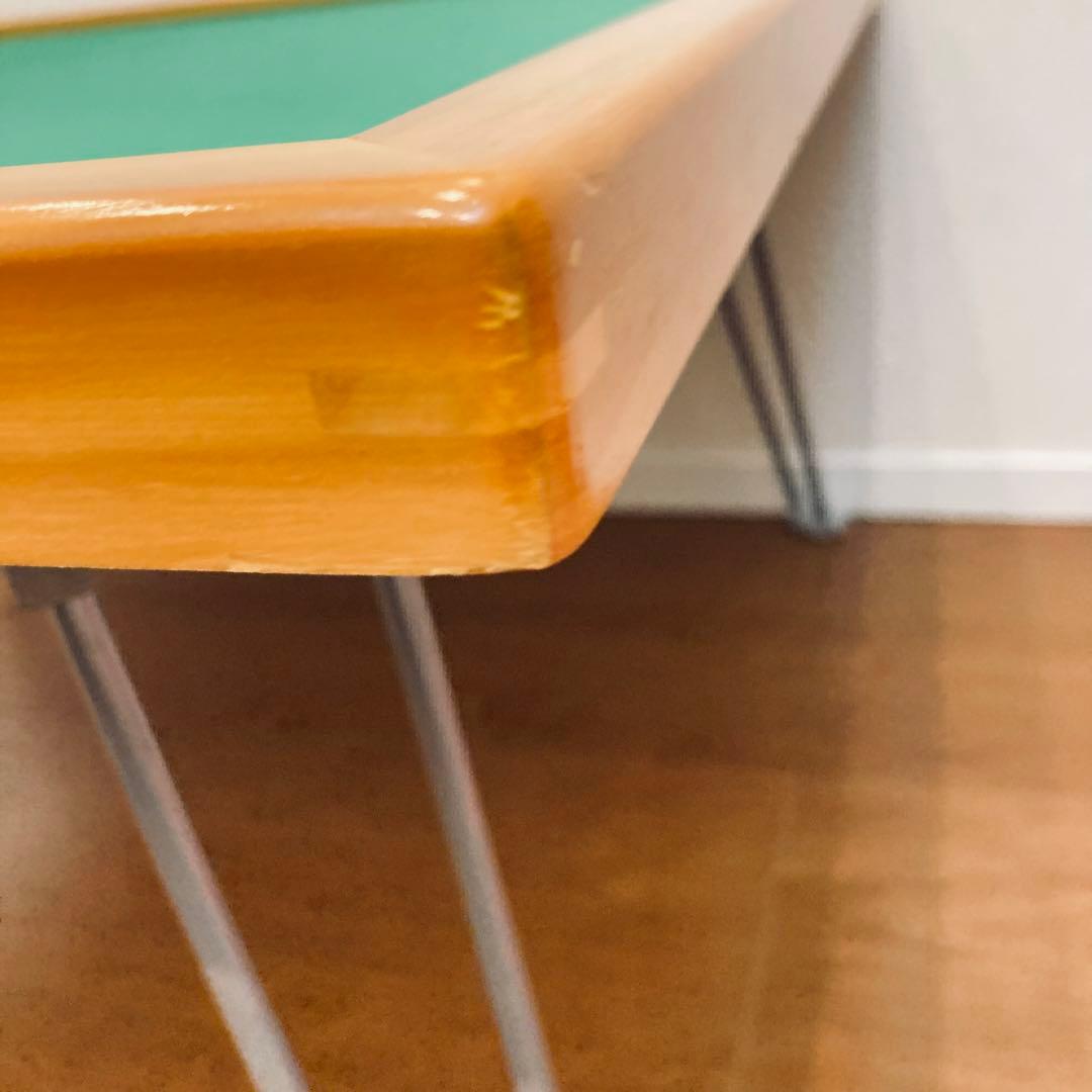 【美品】折りたたみ式　座卓式 手混ぜ 麻雀卓　脚つき