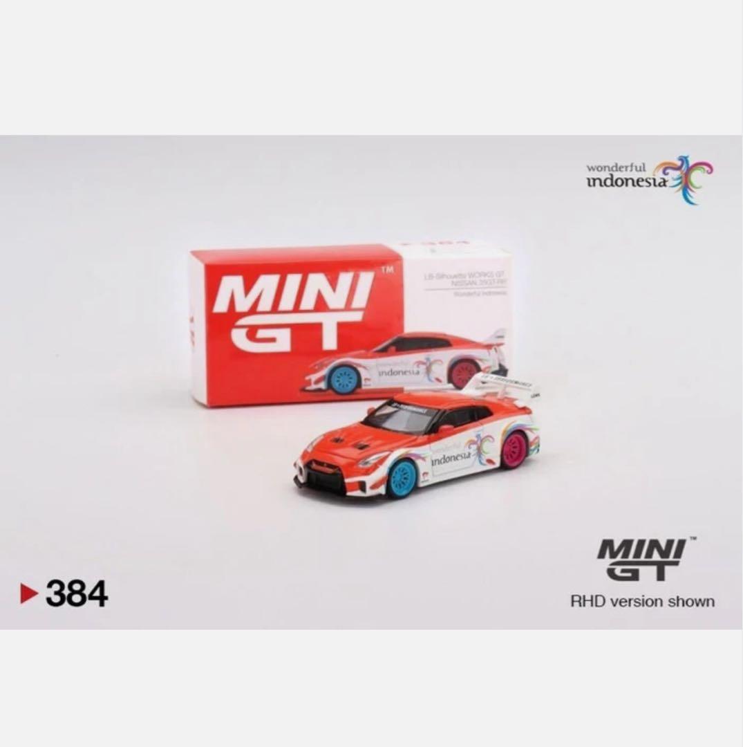MINI GT 1/64 日産 GT-R R35 ワンダフルインドネシア 限定品