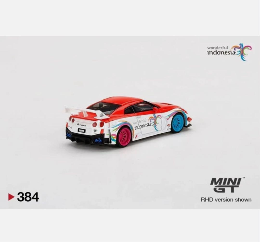 MINI GT 1/64 日産 GT-R R35 ワンダフルインドネシア 限定品