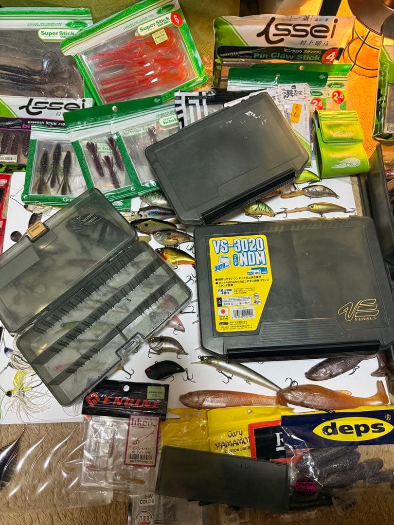 バス釣り　引退セット