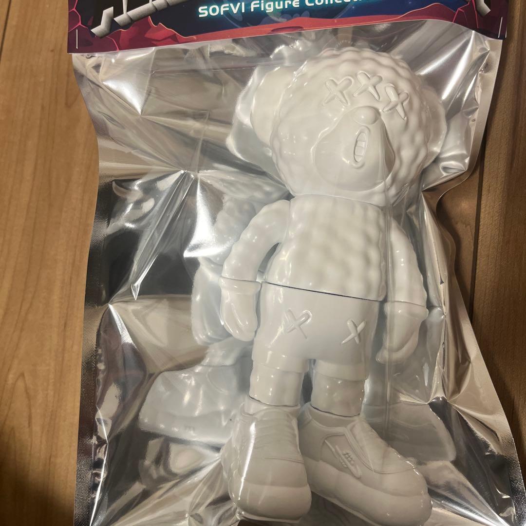 ソフビ Alien Eye Bear（AEB） SOFVI フィギュア レア 白