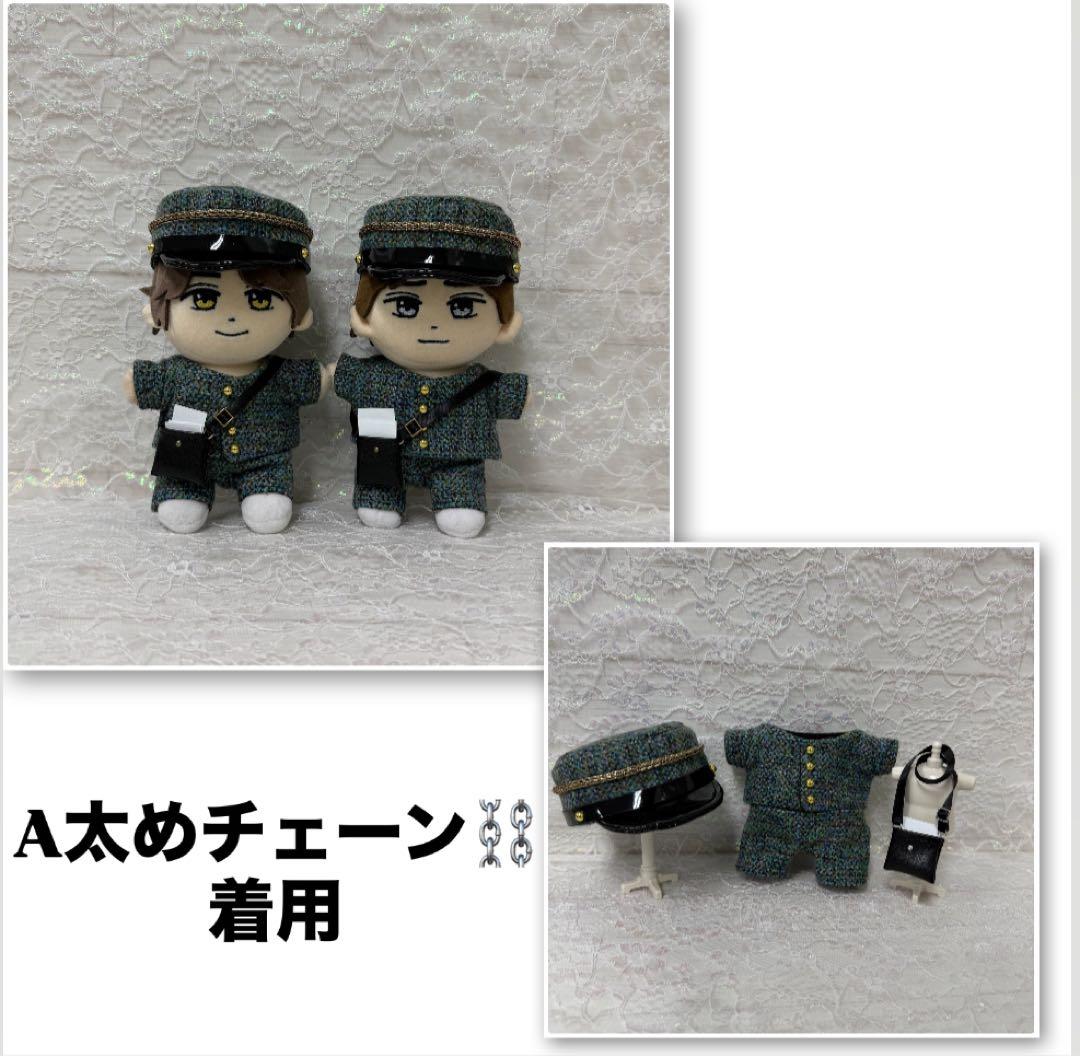 masaki様　はぴぬい　キンプリ　ぬい服　ピンクコーデ　郵便屋さんコーデ