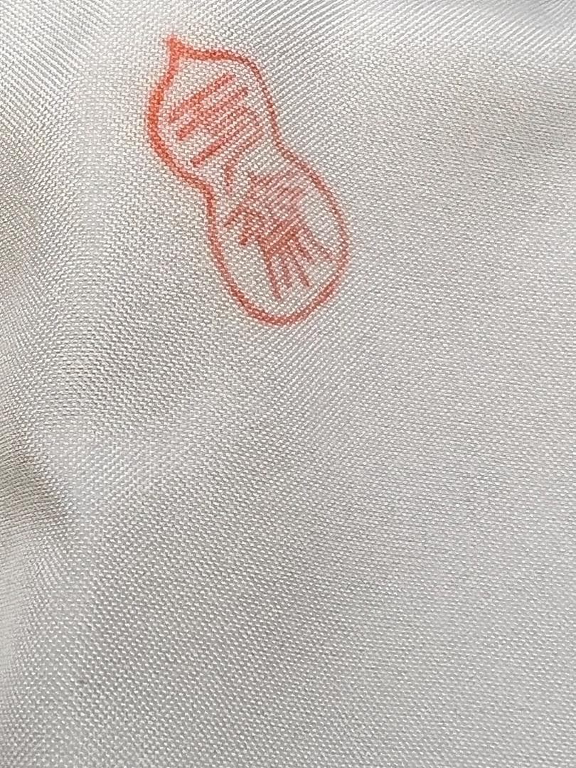 大棗　月に萩　内銀地平目　英文作　共布　共箱付き　作家物　茶道具　未使用