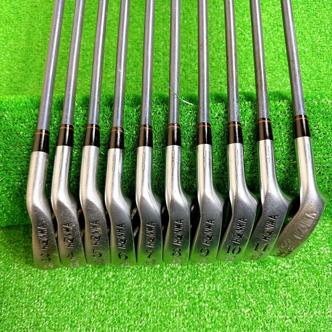 HONMA ホンマ ツインマークス 星2 R 3〜11.SW 10本 アイアン