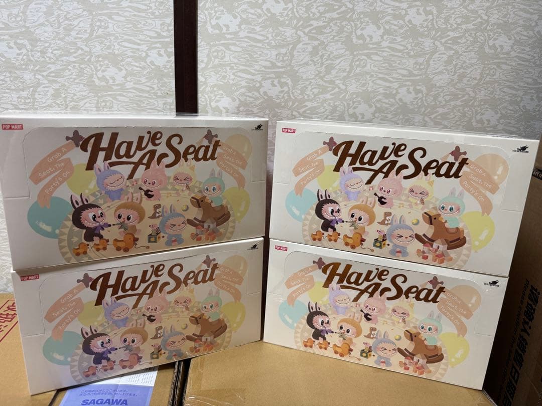 THE MONSTERS Have a Seat ぬいぐるみシリーズ.4ボックス