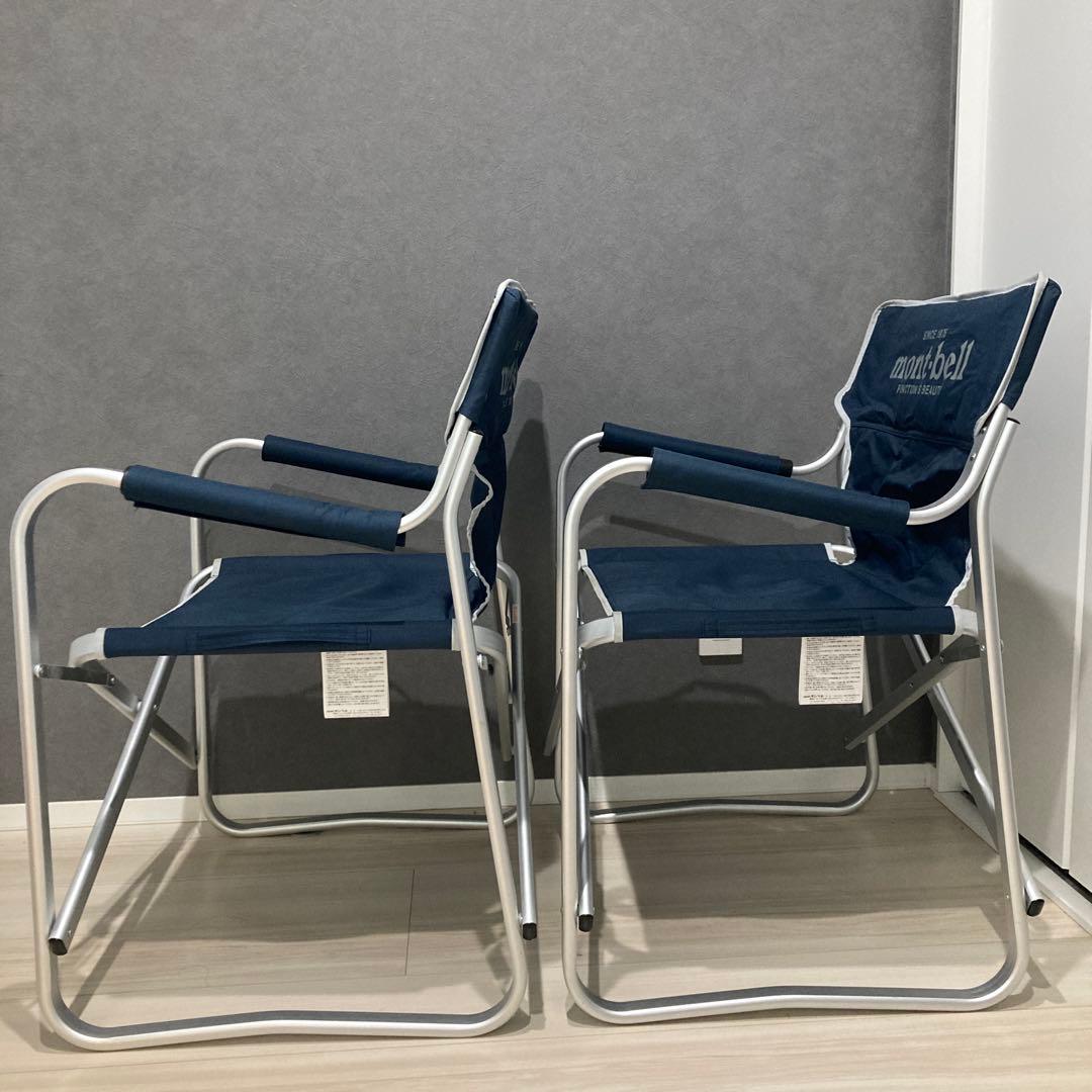 mont-bell アウトドアチェア フォールディングフィールドチェア　2脚