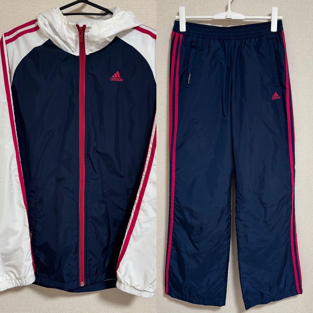 adidas ウインドブレーカー　セットアップ