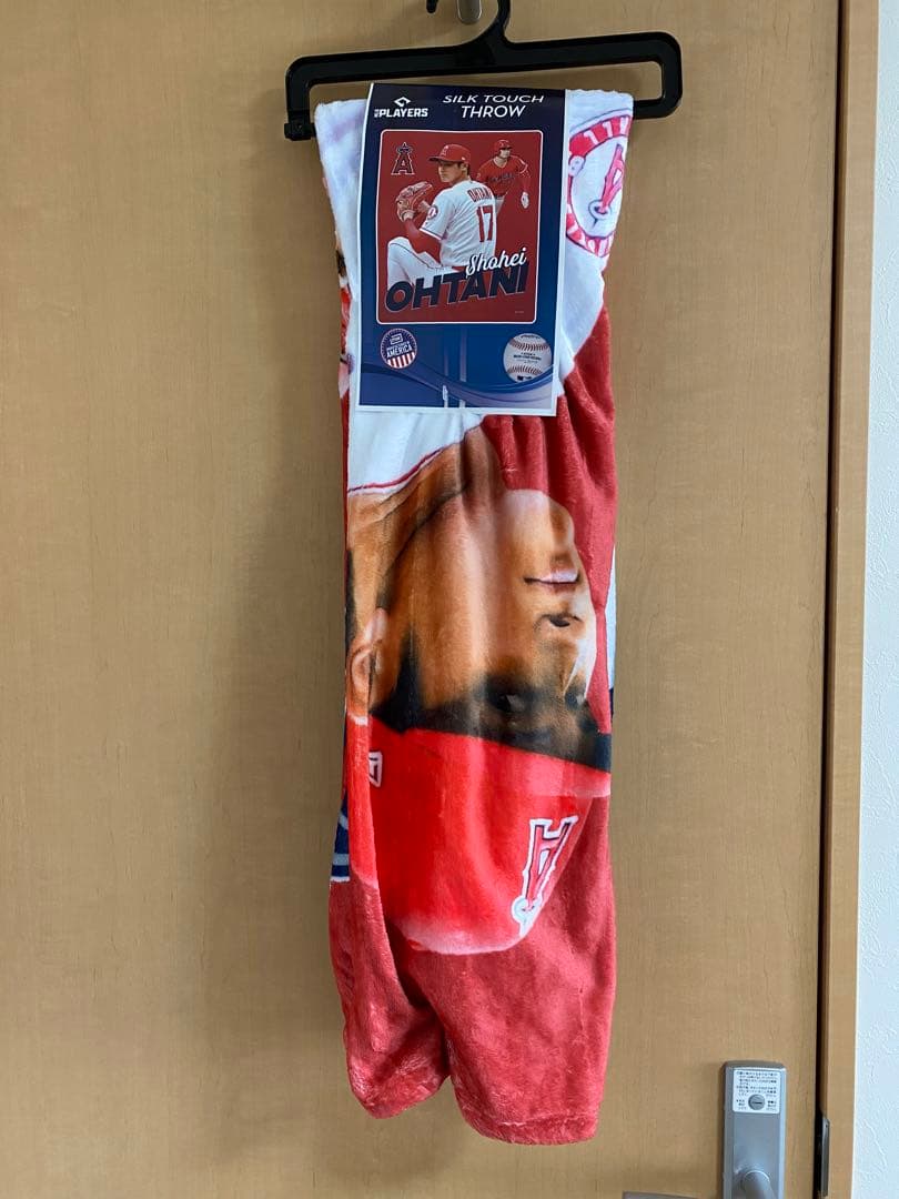 【MVP受賞】 大谷翔平 シルクタッチブランケット