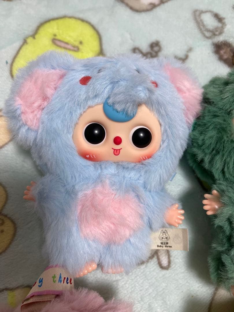 Baby Three 小可愛　ぬいぐるみ　15センチぐらい　バラ可‼️5点セット