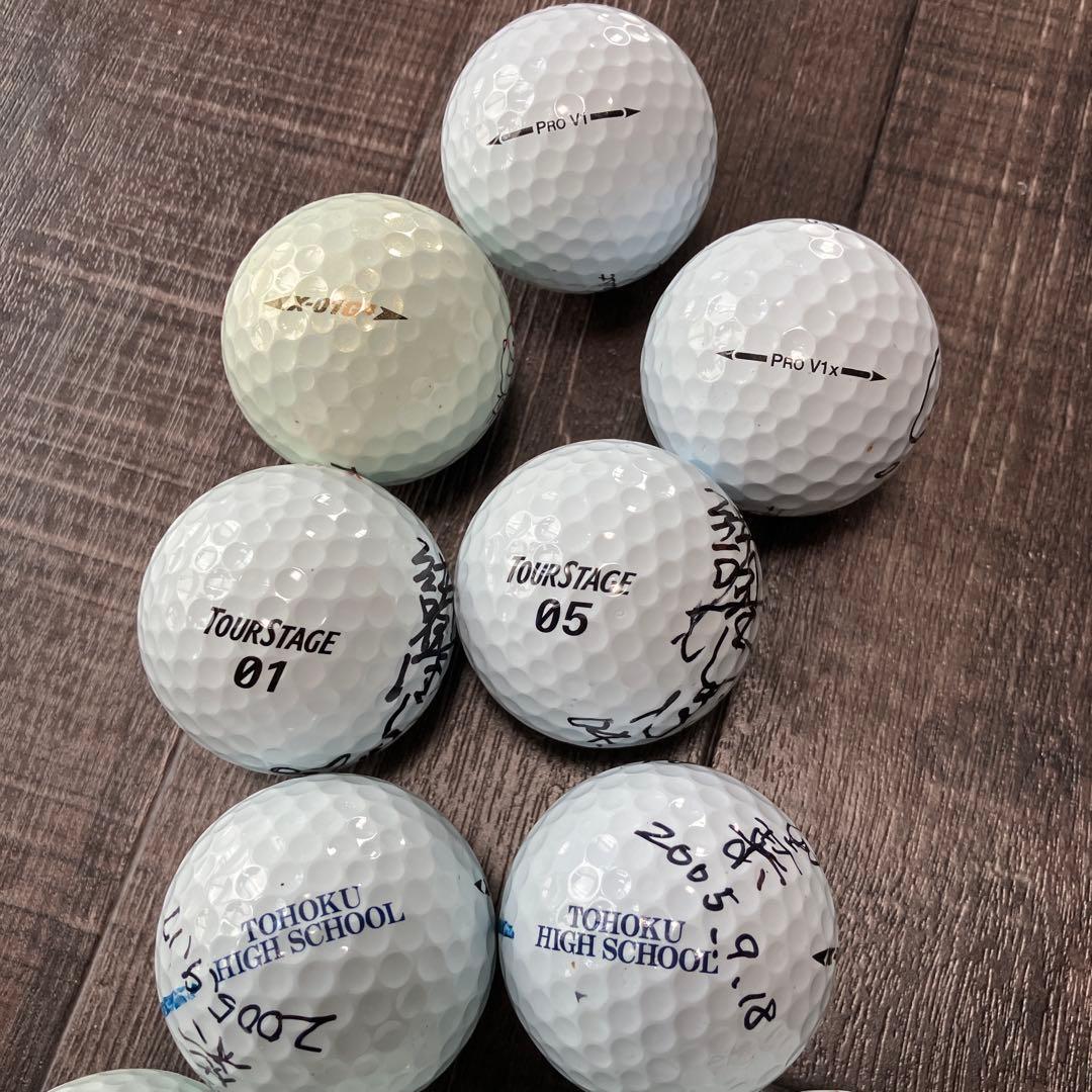 女子ゴルフ　サインボール