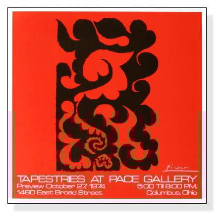 Tapestries at Pace 限定2000枚/ピカソ/ポスター